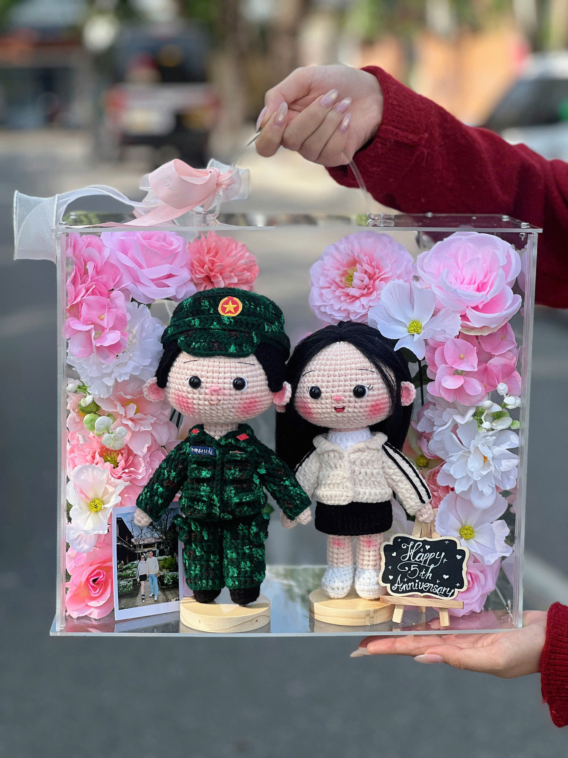 Giỏ Vali Đựng Hoa Quà